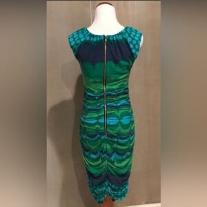 Sharon Couture ruched back Maxi Dress size S